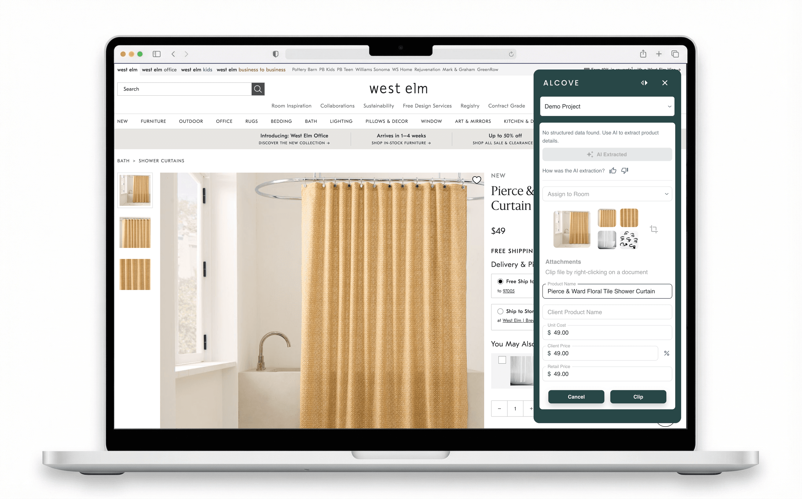 AI Product Extraction in the Clipper